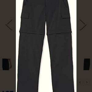 Amazon Essentials Women's Stretch Woven Convertible Zip-Off Outdoor Hiking Pants